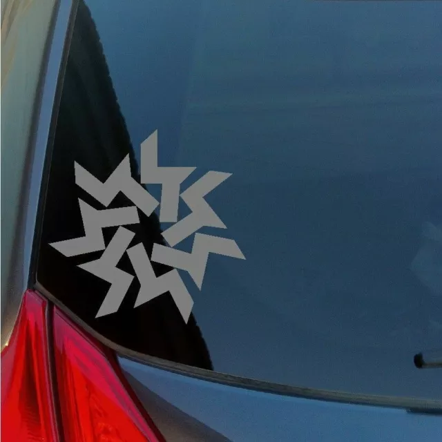 Keystone vinyl sticker decal snowflake Colorado snow snowboard resort ski jump