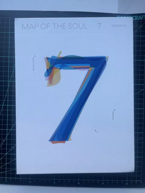 MAP OF THE Soul: 7 by BTS (CD, 2020) Version 3. Group Photocard