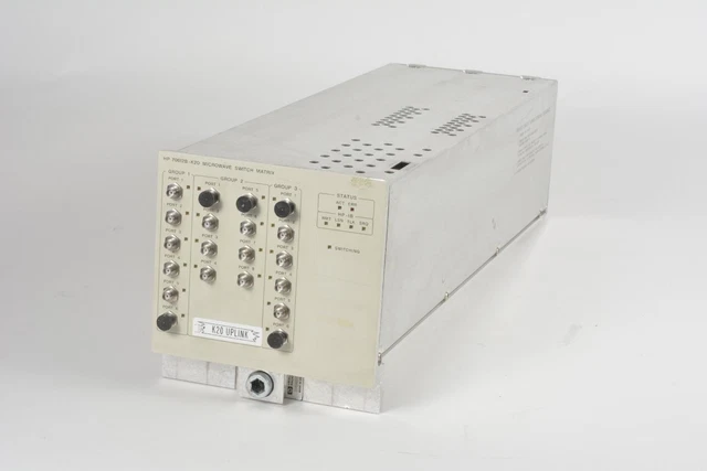 Carte Commutateur Micro-ondes HP/Agilent E1368A - Inclut 3 Commutateurs 8762B - Occasion, Testée Avant Envoi