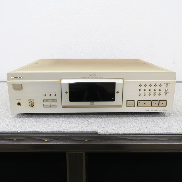 JUNK SONY CDP-XA5ES CD Player Compact Disc Player FF Optical