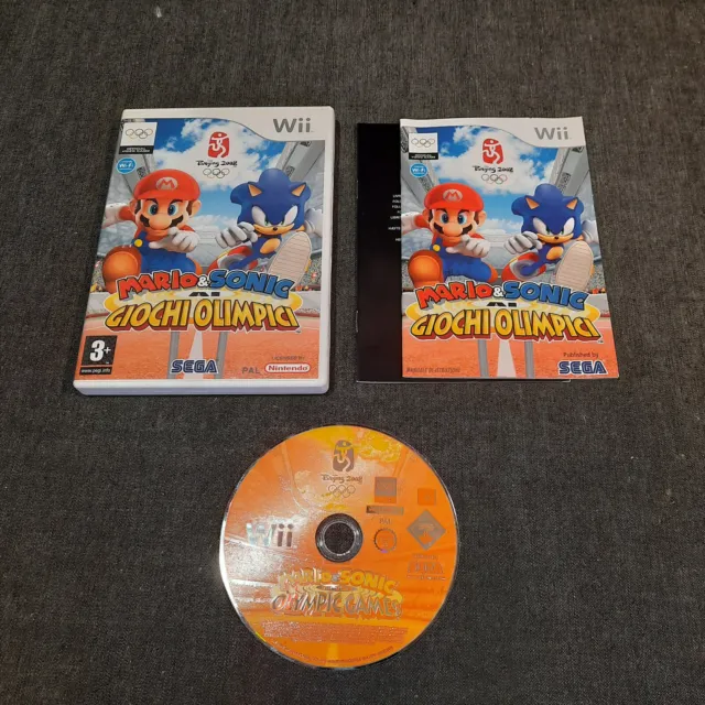 Nintendo Wii - Mario e Sonic ai Giochi Olimpici. Versione italiana 🇮🇹 Completo