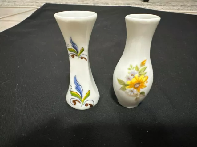 Set If Vintage Miniature Vases