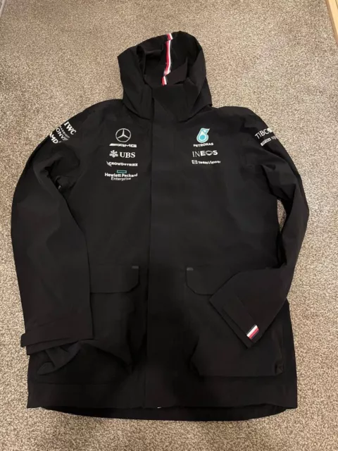 Mercedes AMG Petronas F1 3 in 1 Winterjacke Neu Tommy Hilfiger medium