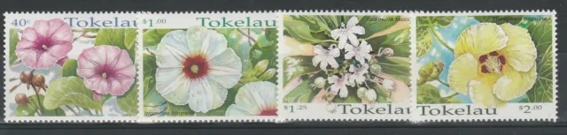 1998 Tokelau Flore Fleurs 4 Val. MNH MF79749