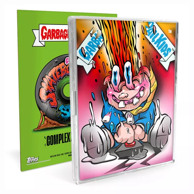 Garbage Pail Kids 2022 Topps ComplexLand Skateboard Deck Stickers