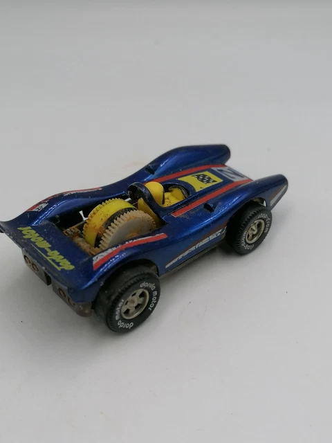 Voiture Miniature Darda Motor Série 10 - Formule 1 N°7 - F1 Indy - Orange - Occasion - Jouet Ancien
