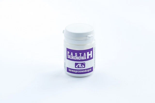 Heat Transferring Paste White Silicon Based H AG CHEMIA 100g Plastic Container