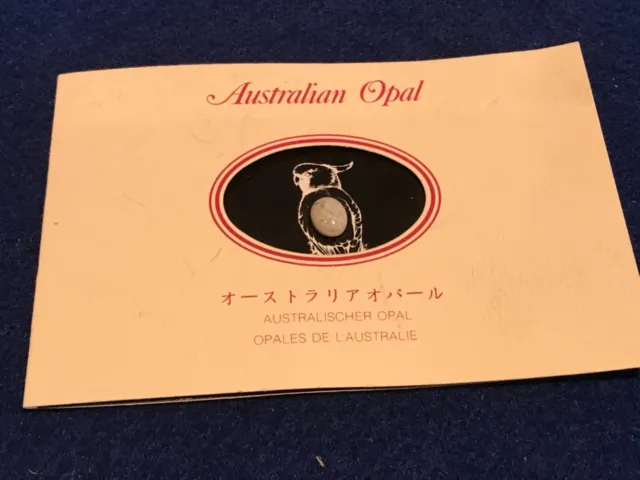 Genuine Australian Opal
