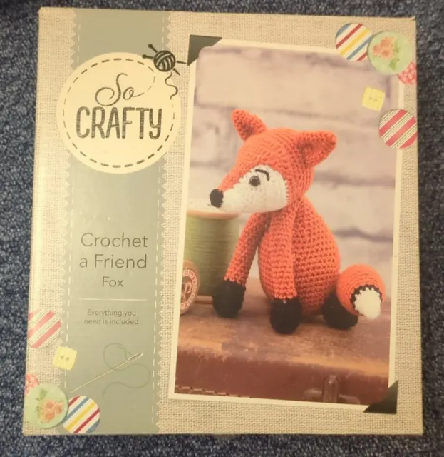 So Crafty Crochet a Friend Fox Kit