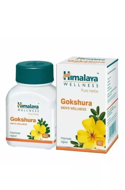 Gokshura Himalaya 3 Caja 180 Tabletas USA Oficial MEN'S HEALTHS MUSCLES Exp2025