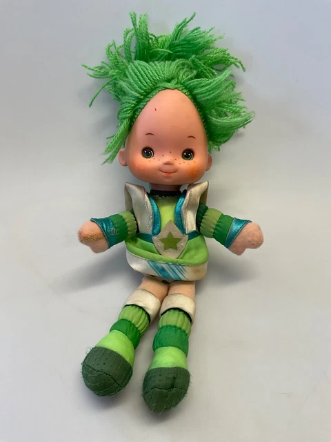 Poupée MENTHOLINE + PTI' CHOU Patty Green RAINBOW BRITE