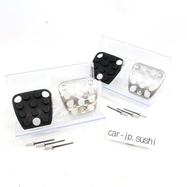 Genuine Honda OEM Pedal Pad Set - Accelerator, Brake & Clutch For Civic EF9 (1990-1991)