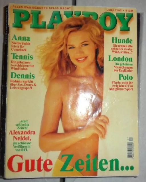 Playboy 7 Juli 1997 ALEXANDRA NELDEL Julie Naumann  Kult