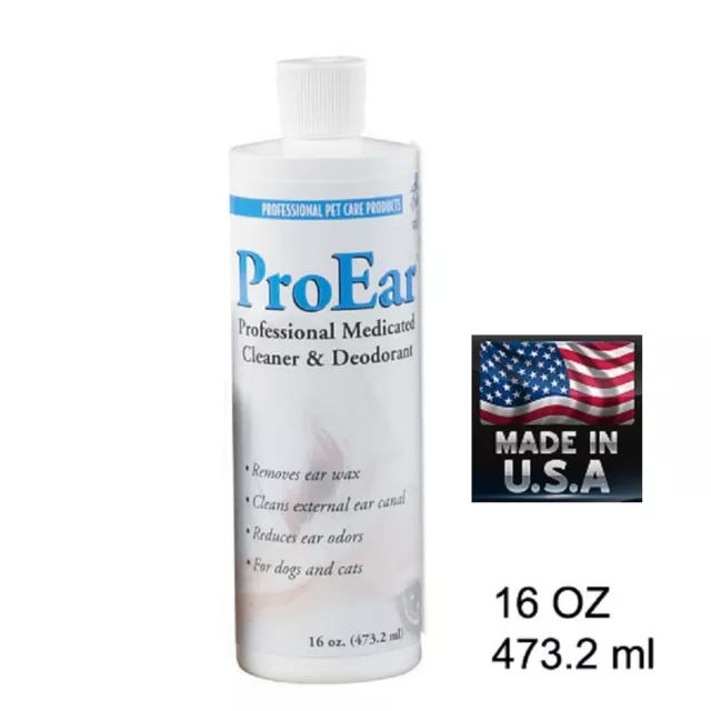 Top Performance Proear Medicados Mascota Oído Cleaner&deodorant Disolver Cera