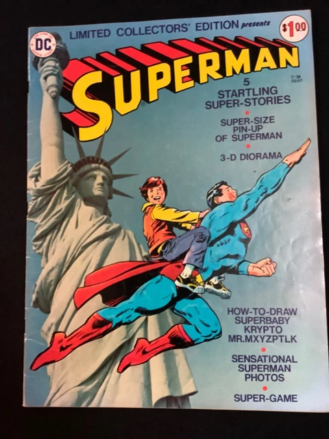 Superman #C-38 Limited Collectors Edition - DC Comics