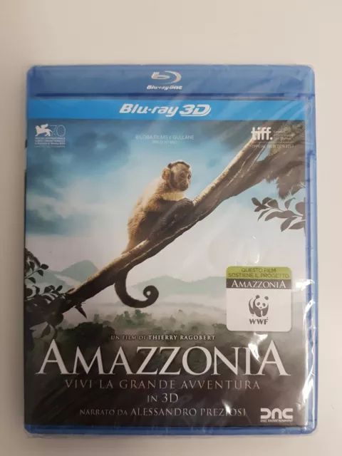 Amazzonia Vivi La Grande Avventura In 3D - Blu Ray 3D - Nuovo