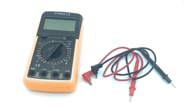 Tester Multimeter Multimetro Digitale Pro Tester Professionale Con Cavi Tester Multimeter Multimetro Digitale Pro Tester Professionale Con Cavi