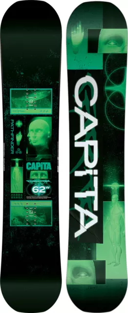 CAPITA Snowboard All Mountain PATHFINDER REVERSE WIDE Snowboard 2024 Snow Board