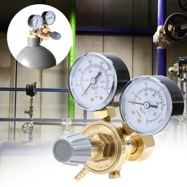 Bombola Gas Argon 100% 8 Litri Con Regolatore - Per Saldatura TIG/MIG, Pressione 200 Bar, Con Rotametro