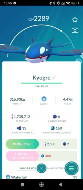 Buy Kyogre | 100% Legitimate Legendary Water Pokémon