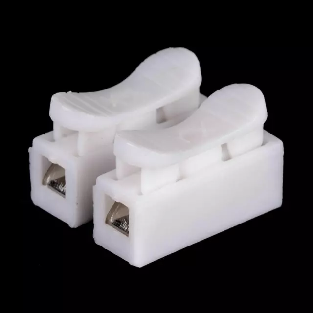 20 PCS CH-2 Press Type Electric Connection Quick Wiring Terminal Block- LED D1U8