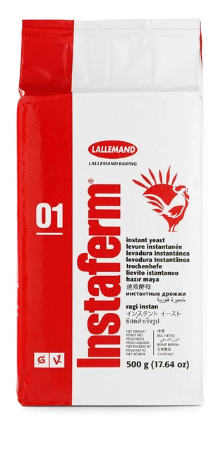 Lallemand levure sèche de boulangerie - 500 g de qualité boulangère professionne