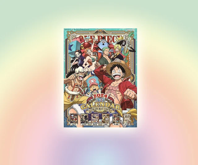 ONE PIECE 2024 Wall Calendar Anime From Japan 64.00 PicClick