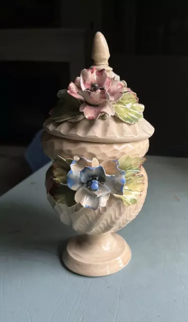 Capodimonte Italy Porcelain Urn for repair