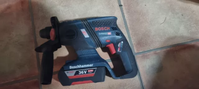 Bosch GBH 36 V-EC Compact Brushless SDS hammer Drill  Battery VGC BODY +1 BATTER