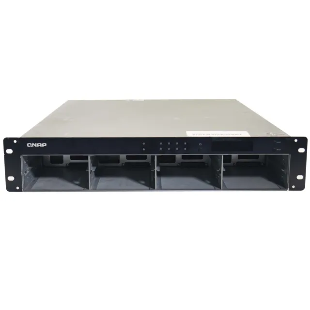 Frame Case Cabinet Rack Nas Qnap Ts-809u-rp Chassis With Cables And Reader_