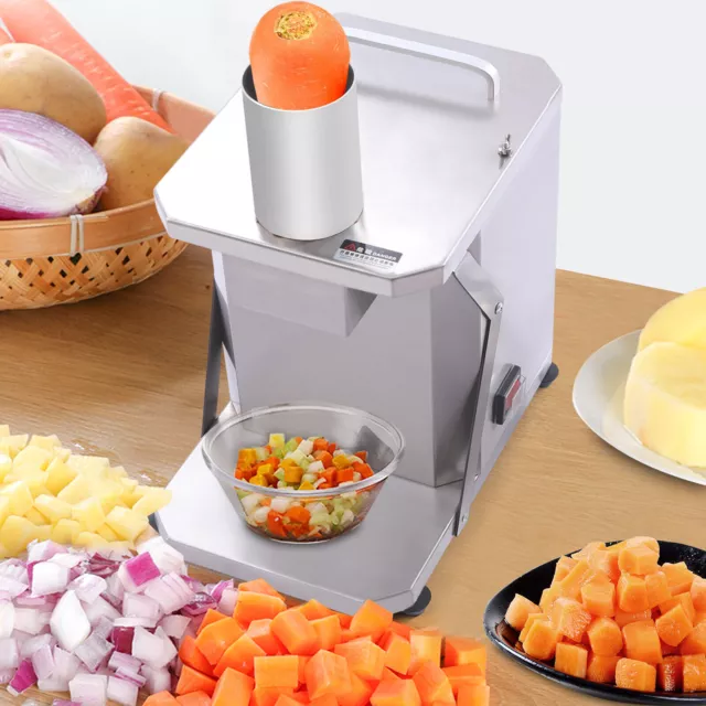 Heavy Duty Vegetable Chopper Cutter Commercial Vegetable Dicer 3 Grid Blades top