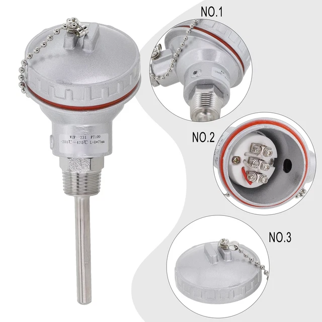 Con Sensor PT100 IDT Sondas Sensores De Temperatura PT100 - China PT100 - Foto 11