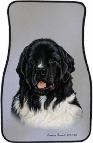 Landseer Newfoundland Car Floor Mats Pair (TB) 36224