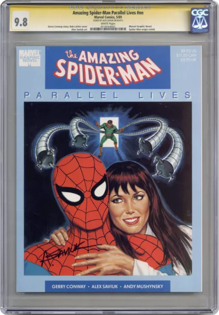 AMAZING SPIDER-MAN #nn CGC 9.8 SS ONLY SIGNED 9.8 ONE OF ONE 1989 MARVEL COMICS