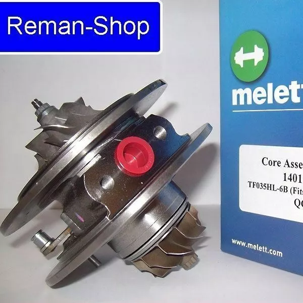 Genuine Melett (UK - not Chinese copy) turbocharger cartridge VW Audi 3.0 TDI