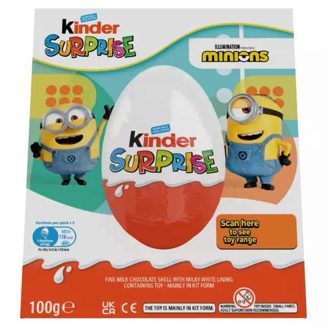 Kinder Surprise Chocolate Easter Egg 100g(TasTy)