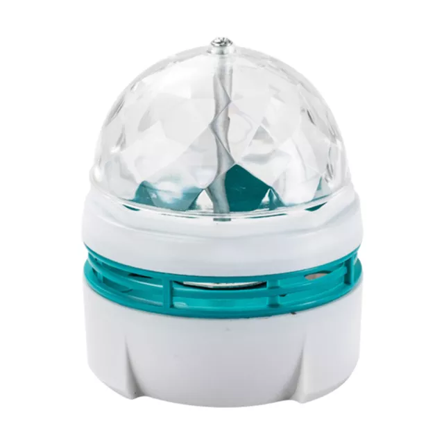 Rotating LED Night Lamp USB Disco Stage Party Ball Light (White) 3
