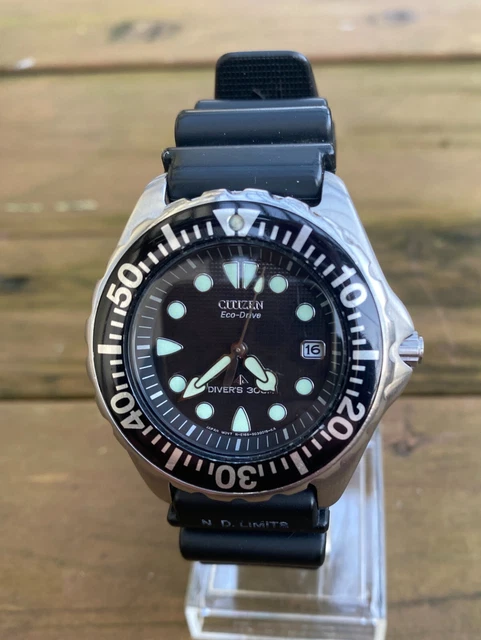 Citizen diver eco deals drive promaster titanium 300m