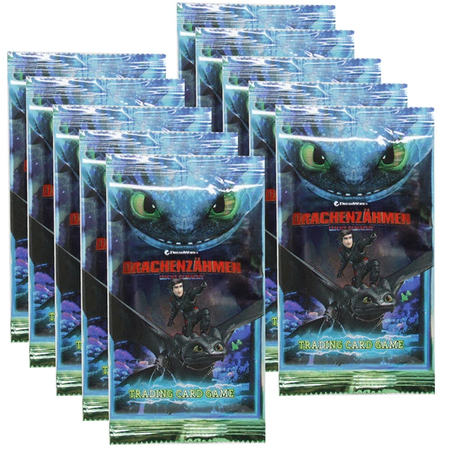 Dragons Trading Cards Serie 3 (2019) - Il mondo segreto - 10 Booster