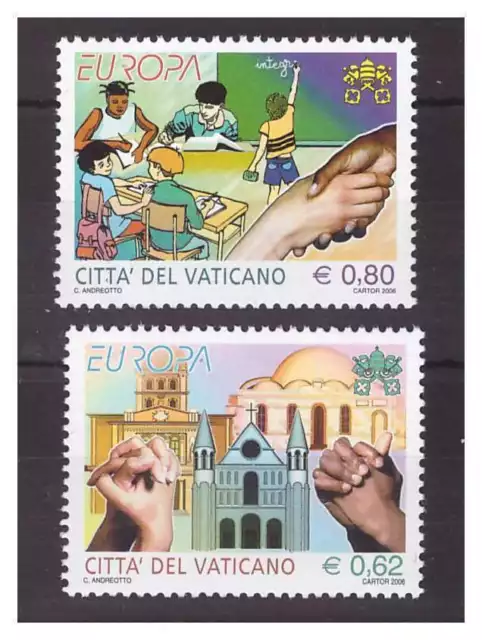 Vatican 2006 - Europa Integration - Set of 2 - MNH