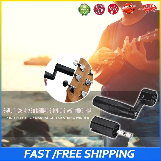 Guitar String Winder Bridge Pin Remove Peg Puller Electric Screwdriver Drill Bit