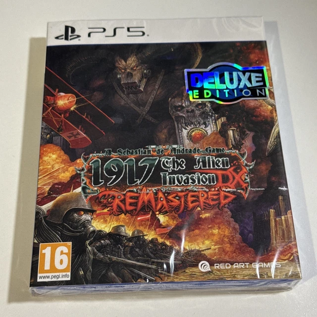1917 The Alien Invasion DX Remastered Deluxe Edition PS5 - NEUF Sous Cellophane - Édition Limitée