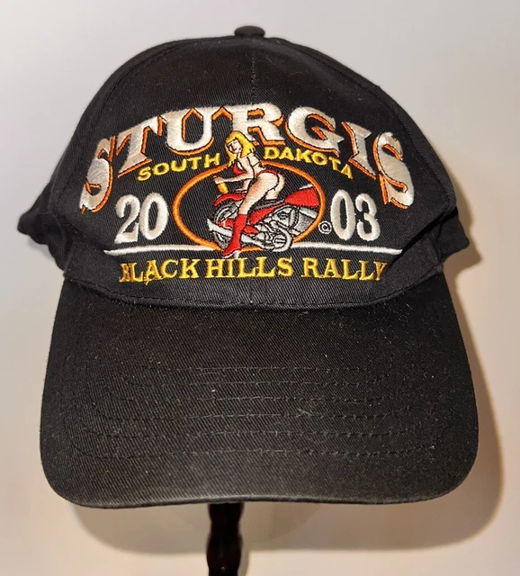 VTG Sturgis 2003 Black Hills Rally Graphic Adjustable Hat