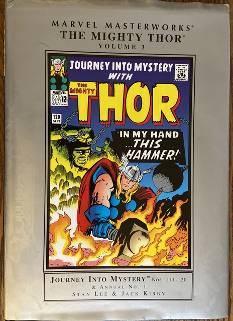 2003 1st Edition Marvel Masterworks Mighty Thor Vol. 3 Stan Lee & Jack Kirby