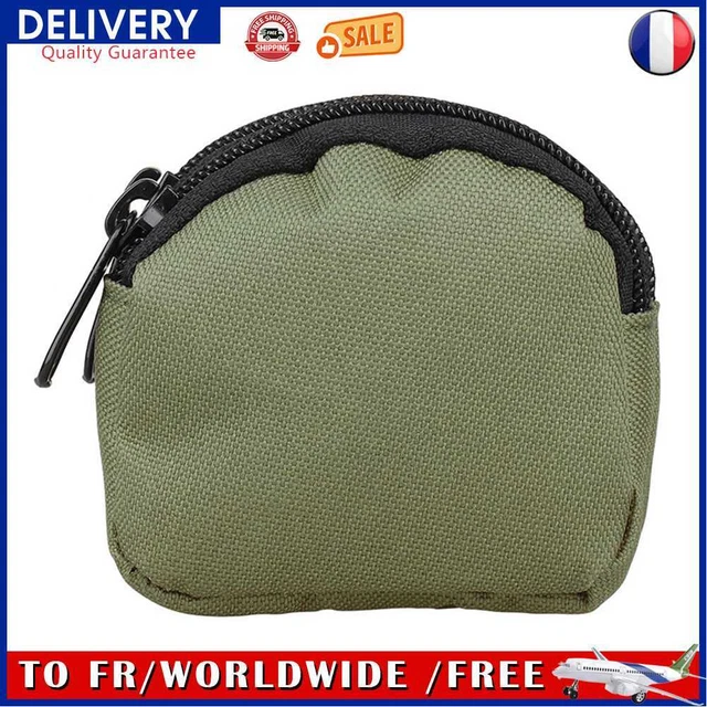 Outdoor Molle Pouch Camping Waist Bag Key Purses Organizer (Army Green)