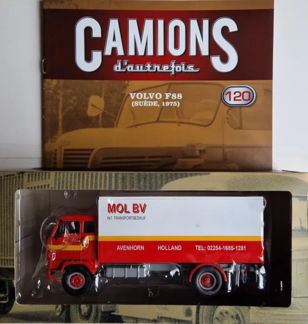 ALTAYA IXO 1/43 - Camions d'autrefois 120 - Volvo F88 Mol Bv.