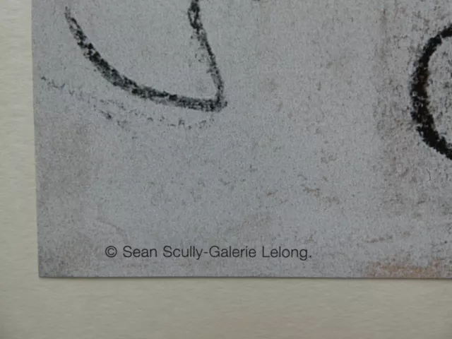 Sean SCULLY (1945) - Roland Garros 2001, Farboffsetlithografie, signiert 2