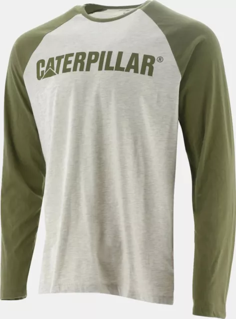 CATERPILLAR Design Mark Baseball Tee MSRP $42 Size S # 4D 541 NEW