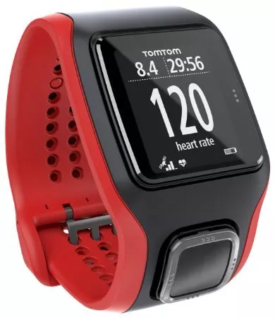 TomTom Runner Cardio schwarz/rot