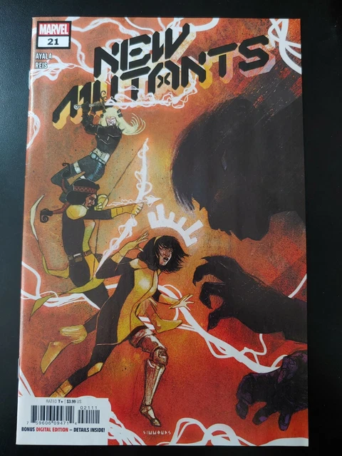 ⭐️ NEW MUTANTS #21a (vol 4) (2021 MARVEL Comics) VF/NM Book